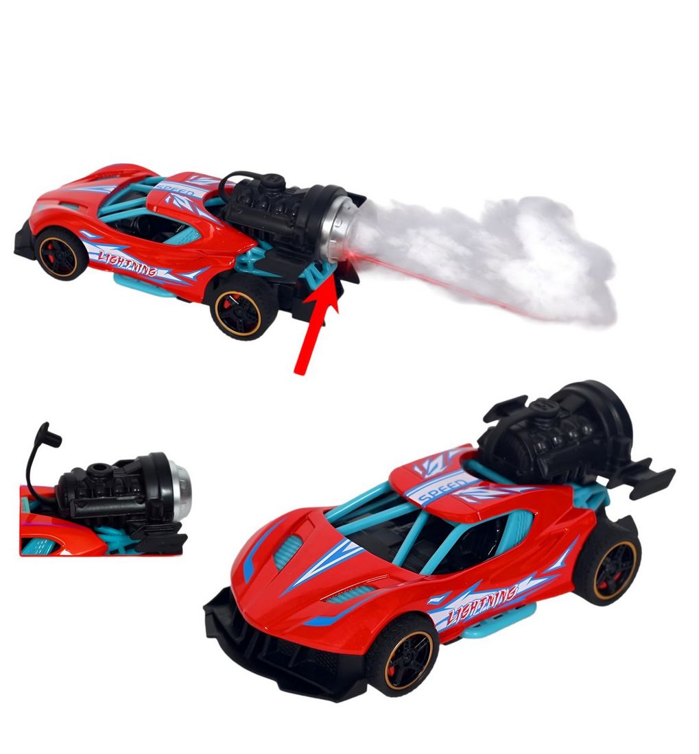 Carro Deportivo Carrera Racing Efecto Hu