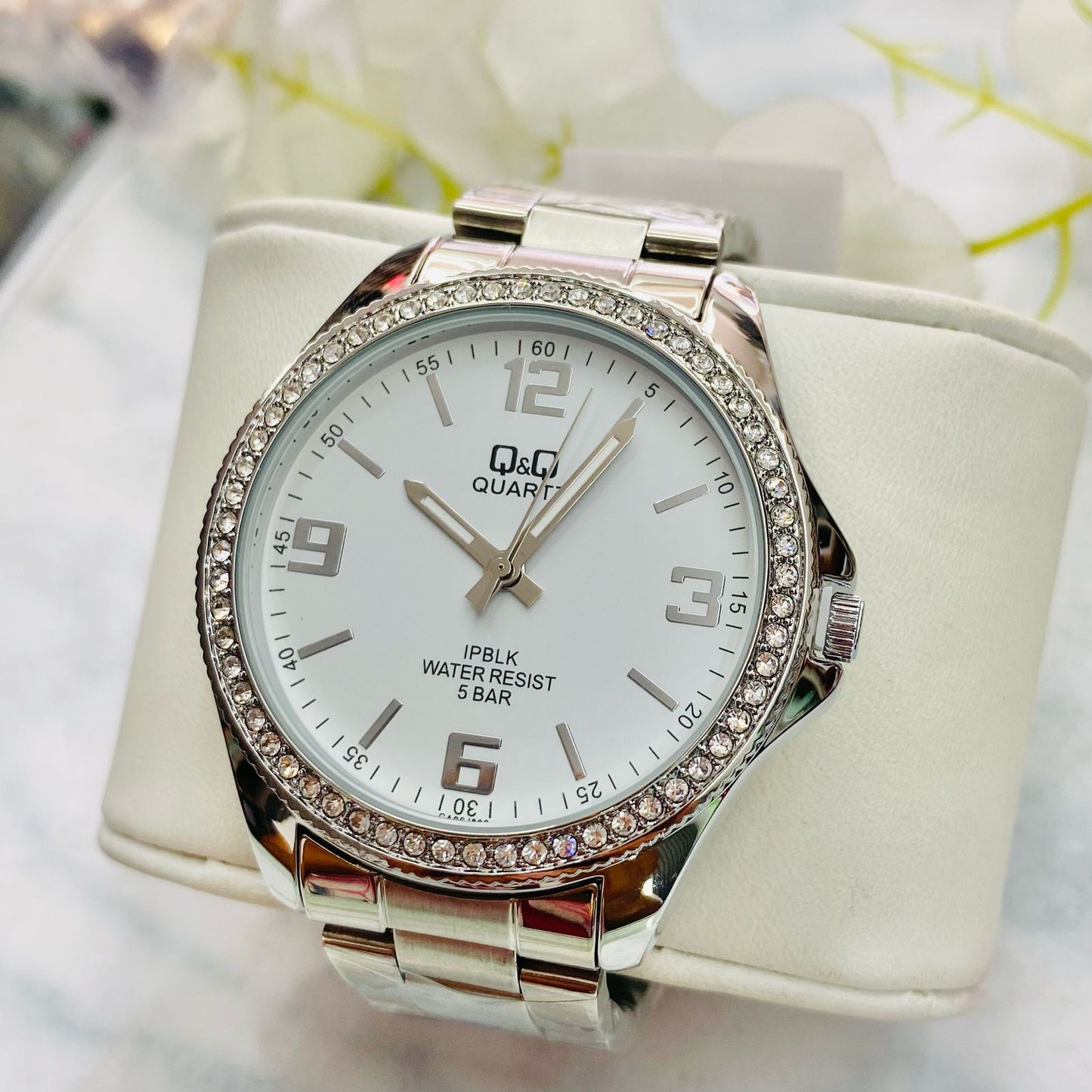 RELOJ Q&Q DAMA PIEDRAS