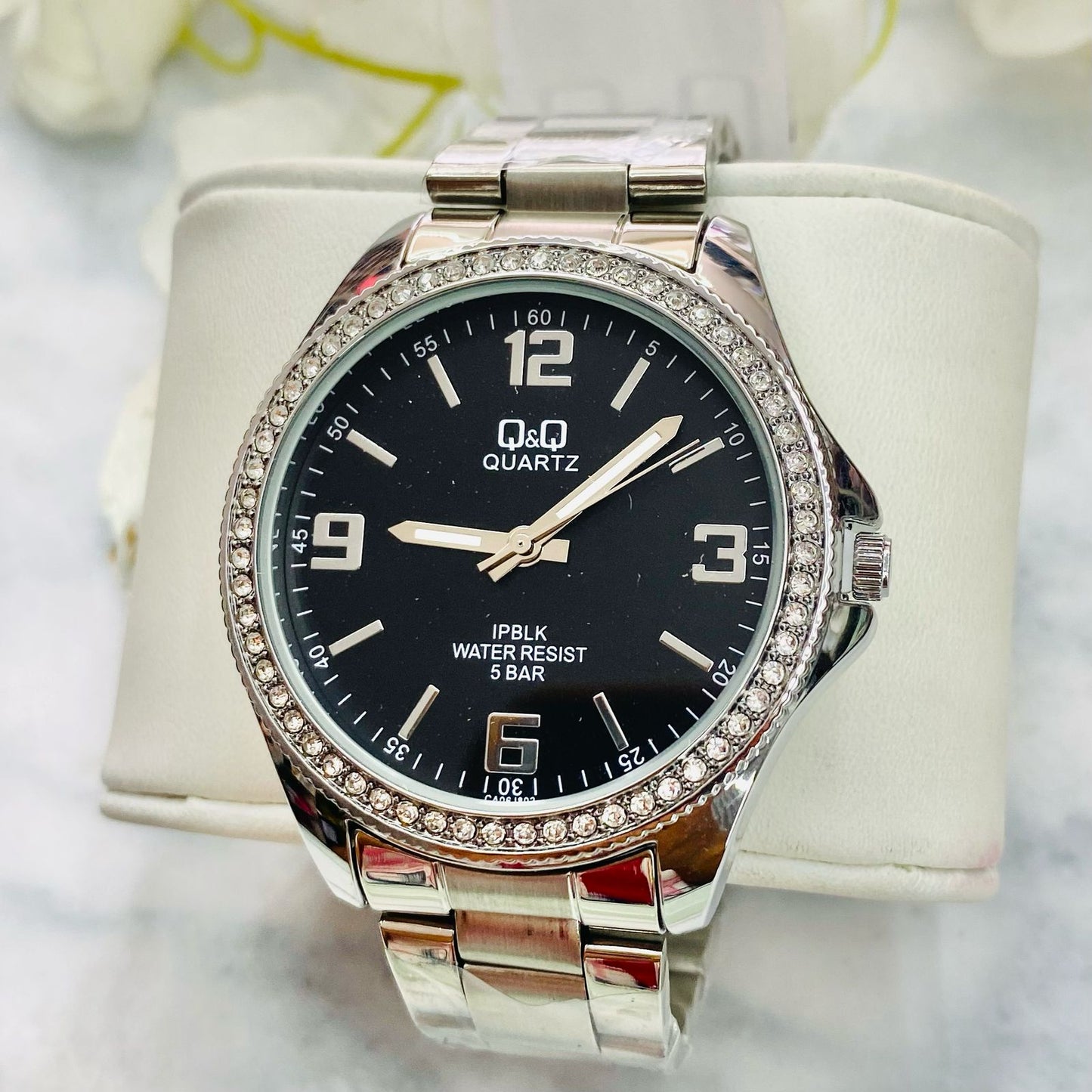 RELOJ Q&Q DAMA PIEDRAS