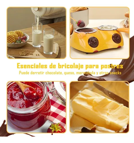 FUNDIDORA DE CHOCOLATE DOBLE